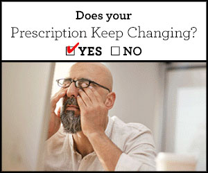 If You're Over Age 50, Frequent Prescription Changes Might Be Cataracts. Visit Dr. Kent for your Cataract Evaluation.