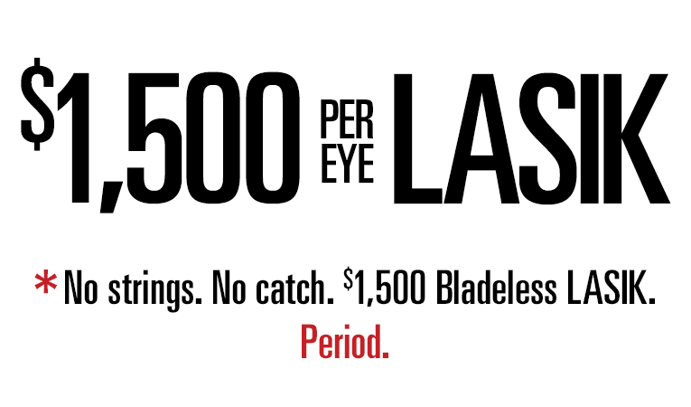 How Much Does LASIK Cost? $1,500/eye at The Eye Associates in Boise